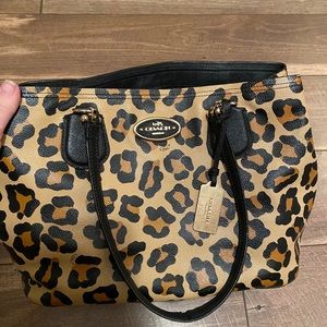 Leopard Coach Purse
